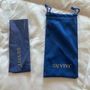• GUVIVI • sunglasses case & cleaner cloth